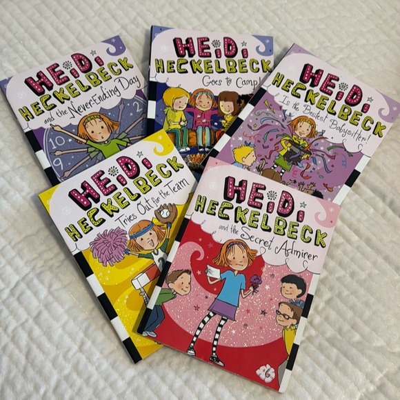 5 Heidi Heckelbeck Books, Books # 6, 8, 16, 19, and 21. Great Condition - Picture 1 of 6